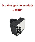 Push Button Gas Grill Igniter For Five Outlet Spark Generator Replacement For Five And Four Burner Grills, five-outlet module displayed