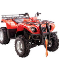 ATV secured with Soft Loops Tie Down Straps 4 Pack 12,000 Lbs Max Strength 18 Inch By 1.7 Inch Heavy Duty Motorcycle Tie Downs