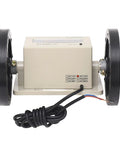 Mingzhe Automatic Metric Measuring Wheel, 999999m Distance Range with black wheels and compact controller design.