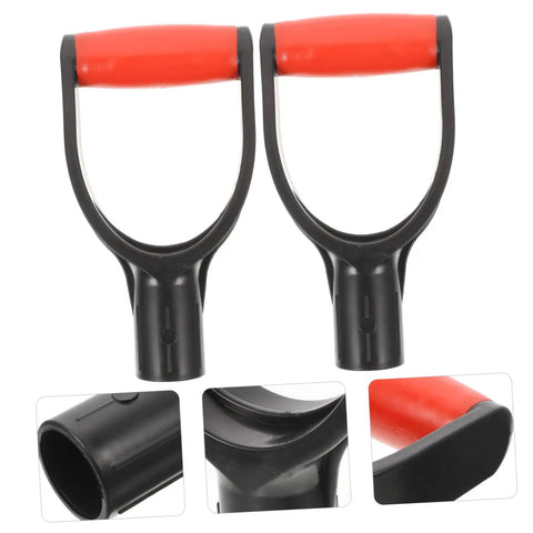 Two Hand Shovel Handle Replacement Grip For Garden And Household Use, Comfortable Plastic Shovel Handle With Smooth Feel