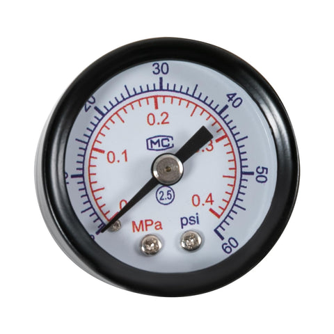 Gauge face close-up of 110V Pulse Arc Jewelry Welder Kit For DIY Repairs 100W Spot Weld Machine Portable Aluminum Body