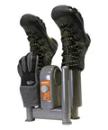 Heavy Duty Electric Shoe And Boot Dryer With Convection Heat Sweeps Moisture Out Of Work Boots And Ski Gear, dries boots and gloves quickly.