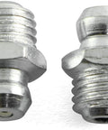 Grease Zerk Fittings 20 Pack M8 Five Sixteenth Inch Silver Straight Grease Nipples Nozzles With Spring Ball Check Heavy Duty Metal