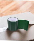 Green roll of Beefed Up Heavy Duty RV Awning Repair Tape Quick Fix For Tents Boats Canopies And Tarpaulins with strong adhesive