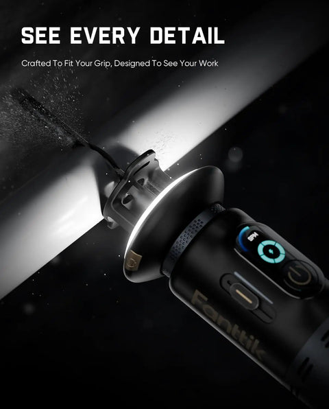 Hella Smooth Cordless Mini Reciprocating Saw For Wood And PVC Cutting accepts T Shank blades, showcasing close-up details and features.