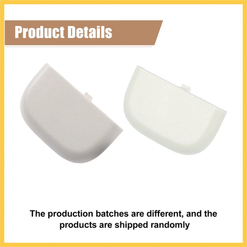 Close-up of 2 Pack Gray Iron Sun Visor Clip Retainer For Ford Fusion 2013 2016 And Lincoln MKZ 2013 2016 Front Left And Right Install Easy Drop In Replacement Part OE DS7Z-54672A40-AF DS7Z4273AA DS7Z-9904132-A set