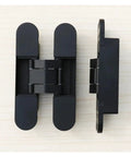 Recessed Concealed Door Hinges For Doors Durable Hidden Hardware For Smooth Quiet Operation Easy Install One Color Finish