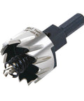 1-3/8 Inch HSS M2 Drill Bit Hole Saw For Metal Cutting, Fits Steel, Iron, Alloy, Copper, Cast Iron, Accurate Under 0.1mm