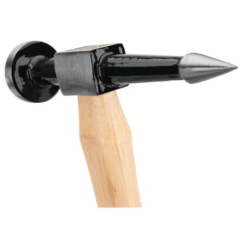 W1013 Pick And Finishing Hammer For Auto Body Work High carbon drop forged steel head with hickory handle visible