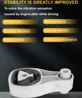 Heavy Duty Engine Motor And Transmission Mount Kit for Smart Fortwo 2008-2015 showing improved stability and vibration reduction features.