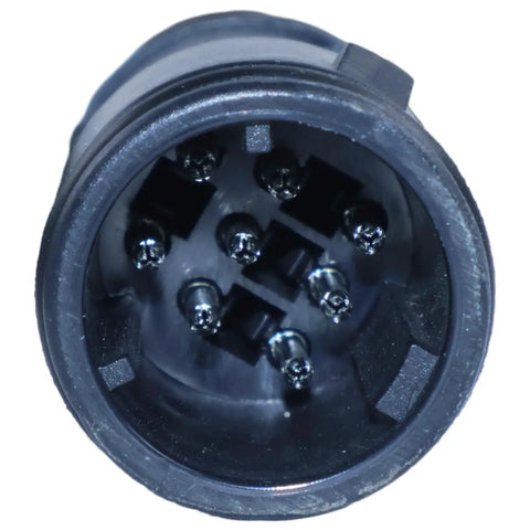 Close-up of 10-pin connector on Yamaha Outboard Main Wiring Harness 16.4 Ft 688-8258A-50-00 compatible with 704 and 6X3 controls
