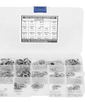 Go To Pro Grade 260 Piece Stainless Steel Spring Lock Washers Kit With Anti Rust Gaskets And Retaining Rings Assortment In An Organized Box