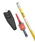 High Voltage Detector Kit For Field Techs 30 V To 122 kV AC Intrinsically Safe Pro Grade MSHA Certified with case and hot stick