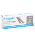 50,000 Staples 1/4 Inch Chisel Point Jam-Free Office Staples, 210 Per Strip, Stainless Steel, 10 Boxes Of 5,000