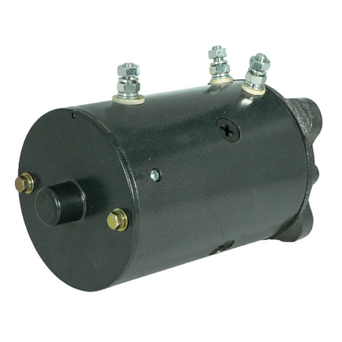24 Volt Winch Motor For Ramsey Winches Replacement Part 2.6KW Heavy Duty RE Rotation shown from side view