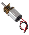 Six Pack Compact Three Volt N20 Mini Gear Motors For DIY Projects With Metal Gearbox Slow Speed Micro Motors 9mm Shaft Length