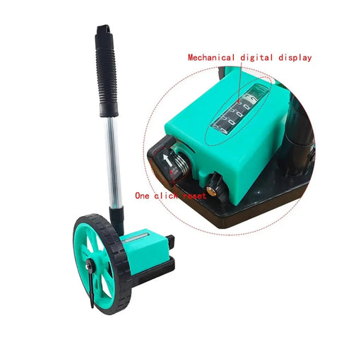 Lock In Exact Property Lines With This Rock Solid Hand Pushed Distance Measuring Wheel Boasting A Crisp Digital Display.