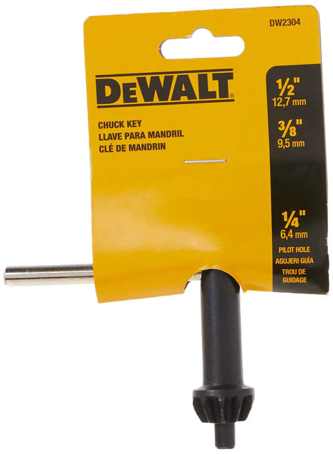 Half Inch Chuck Key With Quarter Inch Pilot For Drill Chucks And Cordless Drills Must Have Replacement Accessory For Quick Bit Changes