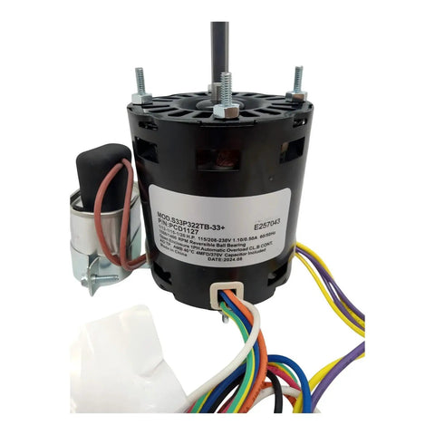 Gutsy 5008S Hvac Refrigeration Fan Motor Cranking Out 1550 Rpm with visible wiring and mounting features.