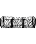 Dang Solid Rear Cargo Net Compatible With Tesla Cybertruck 2024 Plus, black bungee net with heavy duty hooks.