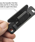 Heavy Duty Magnetic Door Latch For Outdoors, Camper And RV Exterior Use, Strong Door Catch Retainer demonstration