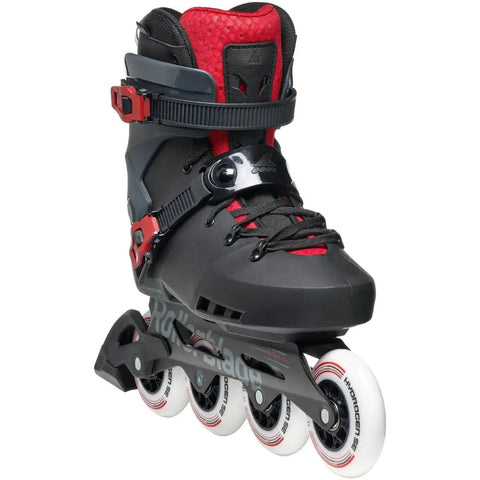 Maxxum Xt Inline Skates For Fitness, City Cruising, And Recreational Skating With Premium Liner Plus Footboard Sizer, side view