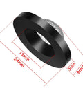 20 Pack Stainless Steel Hose Washers With Screen Filter Gaskets For One Inch Inlet, Fits Five Eighths Inch Washing Machine And Three Fourths Inch Garden Hose Connector, Durable Rubber Seal 24mm x 13mm washer