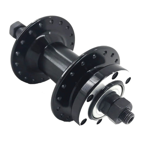 Front And Rear 36H Bicycle Hub Set Aluminum Alloy Quick Release Levers Skewers Axle 1 Pair Black For 5 6 7 8 Speed Systems