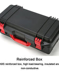 Fenokd Handheld Steam Cleaner Portable Steamer For Home And Car Detailing High Temp Cleaning Power 6 Level Adjustments Professionalgrade Performance For Tough Grime And Sanitizing Tasks in a black and red storage box.