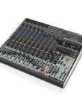 Premium 18-Input USB Mixer With 3-2-Bus Routing, XENYX Mic Preamps And Compressors, console view