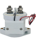 Heavy Duty 12V 1000A High Voltage Contactor Relay For Electric Rides with dual terminals and wiring for plug and play installation.