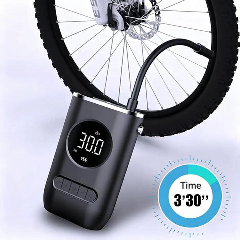 Road Ready Portable Tire Inflator For Kia Soul And Soul Ev 2010 Through 2025 Digital Air Compressor with pressure gauge.