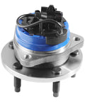 Front Wheel Hub Bearing Assembly Direct Fit Easy Install 5-Lug With ABS Compatible With Chevy Malibu 2004 2012
