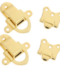 Two Pics Vintage Style Duckbill Toggle Latch Lock With Padlock Hole For Wooden Chest Toolbox And Storage Box Zinc Alloy Metal hasps.