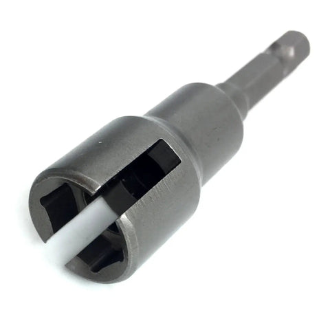 Totally Solid 3 Piece Wing Nut Drill Driver Set With 1/4 Inch Hex Shank Quick Install Socket Sleeve For Hurricane Shutters C Hooks And Eye Screws No Sweat Assembly For Power Tools