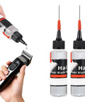 Two Pack Hair Clipper Oil Lubricant For Clippers And Trimmers, Smooth Glide Formula Keeps Blades Moving, easy application on clippers