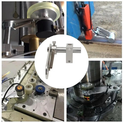 Rotating Encoder Mounting Bracket 21mm Hole Aluminum Alloy Fixing Stand For Digital Display Counter in industrial equipment