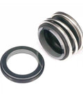 Premium Silicon Carbide Mechanical Seal For Water Pump With Single Coil Spring Fits Various Shaft Sizes From 28Mm To 75Mm Durable Nitrile Rubber Gasket Seals oil and fluid leaks ideal for high temperature use.