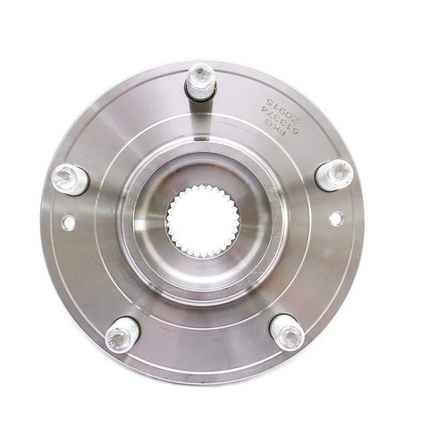 Top view of Front Wheel Bearing Hub Assembly Compatible With 2015 To 2019 Hyundai Sonata, 5 lug, OE quality for front position