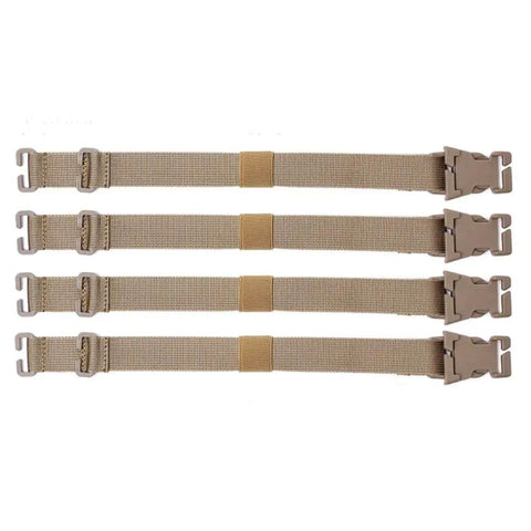 Heavy Duty 1000D Nylon Backpack Straps With Quick Release Buckles Adjustable Camping Gear Tension Straps Universal Fit 4 Pack