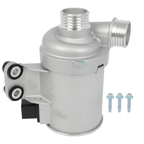 Heavy Duty Electric Water Pump Replacement For Volvo XC90 XC60 S60 S90 V60 V90 XC40 2016 To 2020 Straight Drop In with mounting screws.
