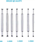 Pro Grade Watch Spring Bar Pliers Tool Set including 8 alloy steel pins for easy band removal and strap replacement.