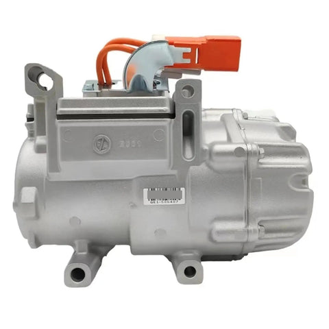 ES34C Air Conditioning Compressor Pump for Tesla Model S 2014, heavy-duty aluminum housing, reliable cold air delivery.