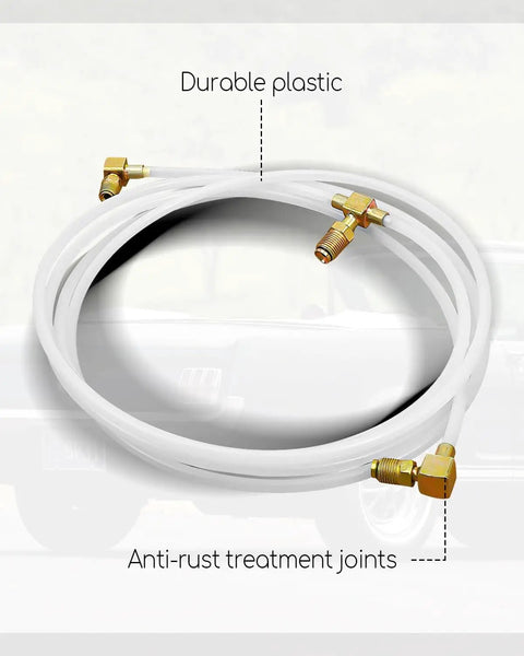 Ford Convertible Top Hydraulic Fluid Hose Lines And Fittings Kit For Mustang And Classic Cars Easy Install Durable Plastic Hoses Compatible With Mercury Cougar LTD Chevelle Oldsmobile Cutlass Pontiac GTO Challenger Cadillac 1964 2004