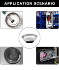 Two Pack Magnetic Parts Tray Set, Heavy Duty Stainless Steel 3 Inch Round Magnetic Trays For Mechanics, Tool Tray for organizing tools