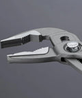 Extra Slim Cobra Pliers With Narrow Jaws And Slim Head For Tight Spaces, Front Serration Grips Round Parts Like Screws Bolts And Wire Rope