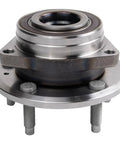 Front Wheel Bearing Hubs 2-Piece Set With 5-Lug Fit For Chevy Malibu 20-22 Equinox 18-24 Trailblazer close-up view