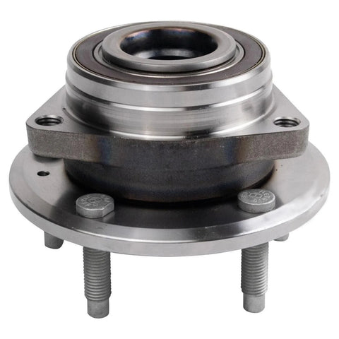 Front Wheel Bearing Hubs 2-Piece Set With 5-Lug Fit For Chevy Malibu 20-22 Equinox 18-24 Trailblazer close-up view