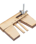 Wooden Mooring Tool For Sailing Model Kits Handy Assist Device For Secure Boat Model Assembly Lightweight Fixed Tool With Scale Display
