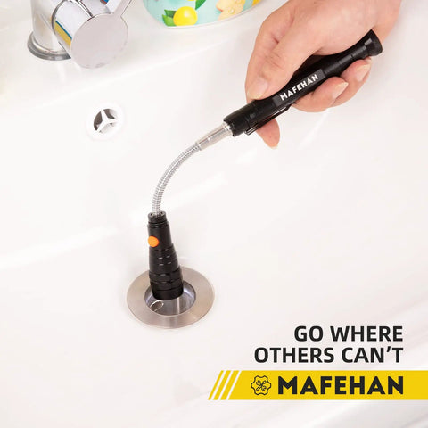 Magnetic Pickup Tool With LED Light And Flexible Neck, Telescoping Retrieval Tool Extends Up To 30 Inches For Screws Bolts Nuts In Tight Spaces, Perfect Gift For Men Dad Husband
